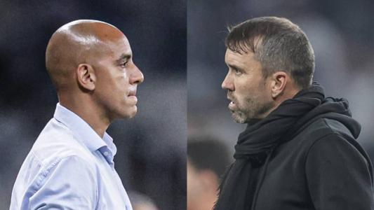 Pepa e Coudet, técnicos de Cruzeiro e Atlético