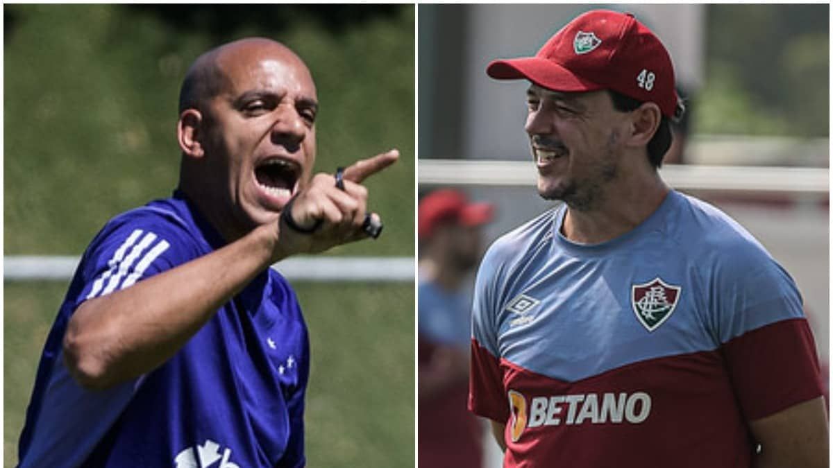 Pepa x Diniz? Técnico do Cruzeiro rechaça duelo particular com técnico do Flu