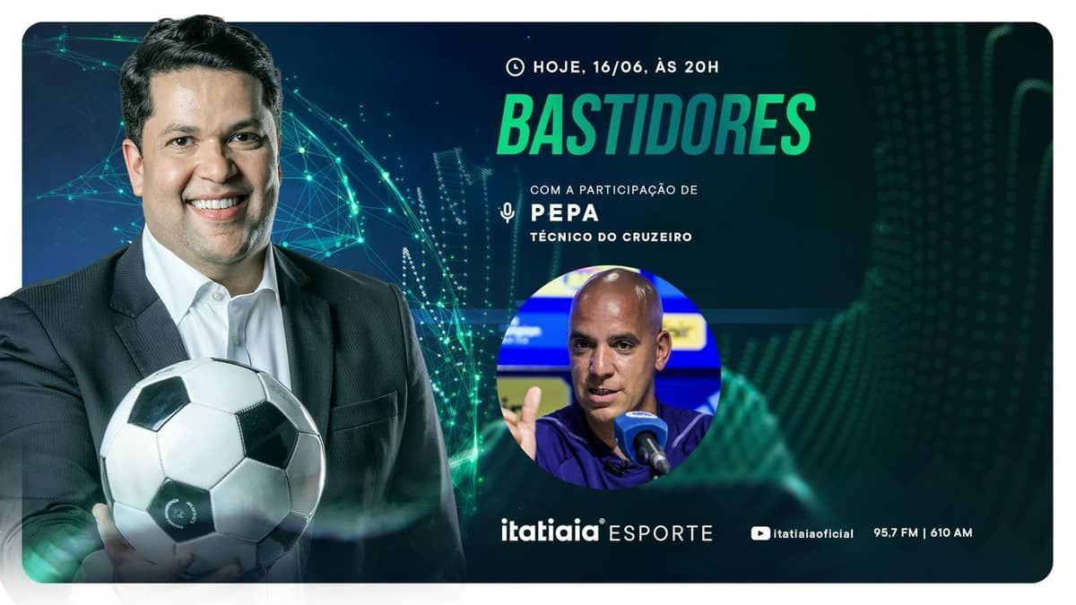 Entrevista com Pepa, do Cruzeiro, e tudo sobre Felipão no Atlético; assista ao Bastidores, da Itatiaia