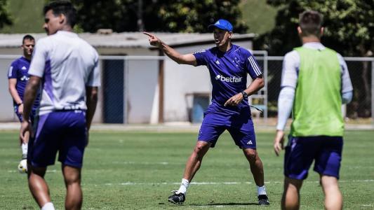 Pepa trabalha o Cruzeiro para o amistoso contra o Bragantino