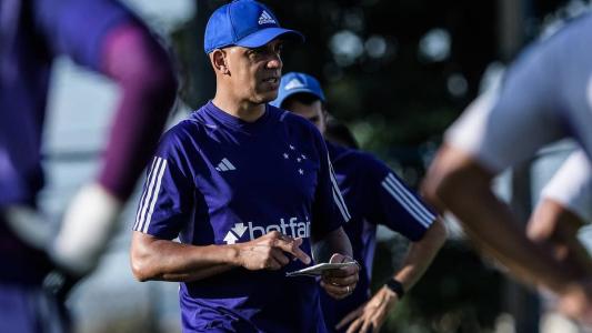 Pepa vai estrear no comando do Cruzeiro contra o Red Bull Bragantino