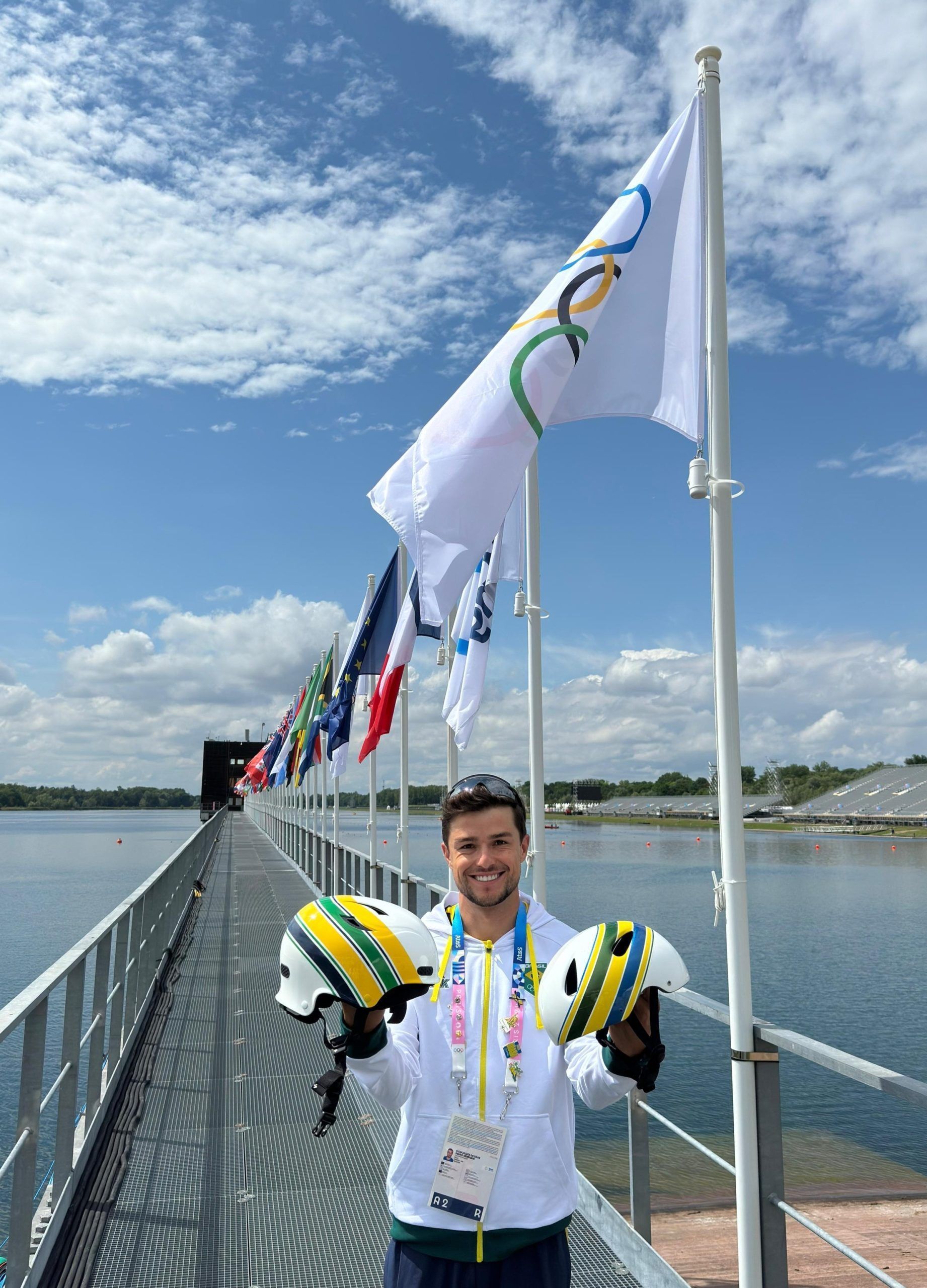 Atleta brasileiro homenageará Ayrton Senna na Olimpíada de Paris