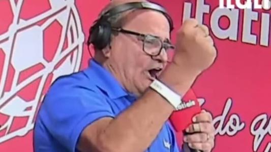 Pequetito, da Itatiaia, narrou os gols do Cruzeiro contra o Santos
