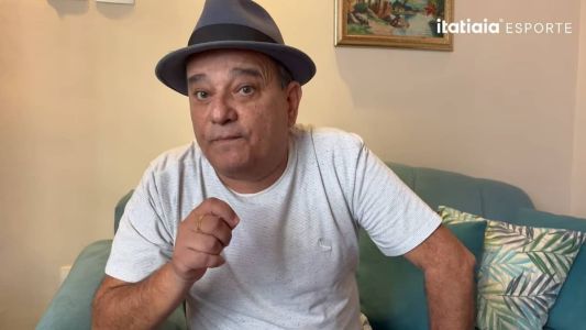 Pequetito em gravação para o canal do Youtube da Itatiaia