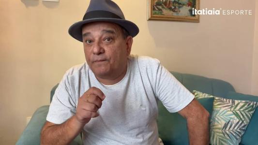 Pequetito em gravação para o canal do Youtube da Itatiaia