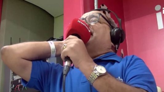 Pequetito enlouqueceu após goleada do Cruzeiro sobre o América