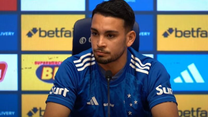 Peralta, do Cruzeiro, reconhece problema físico e explica ausência em Paris 2024