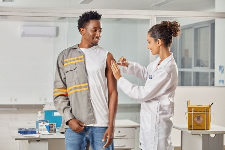 Vacinação corporativa