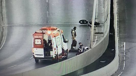 Perícia e rabecão foram ao local