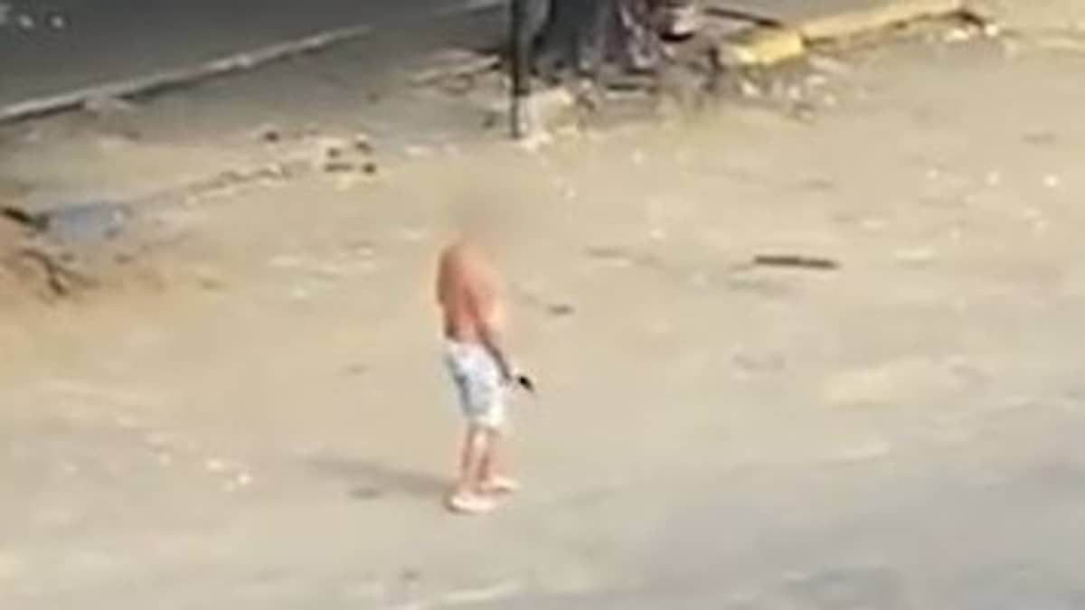 Vídeo: sogro atira e persegue em ex-genro por agredir filha após fim do relacionamento 
