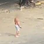 Vídeo: sogro atira e persegue em ex-genro por agredir filha após fim do relacionamento