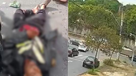 Perseguição policial deixa feridos na Região Leste; entregador de 65 anos é atingido