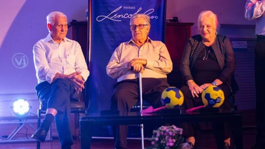 Personalidades do handebol mineiro Isabel Montandon, Ivany Bomfim e Jose Atayde Lacerda