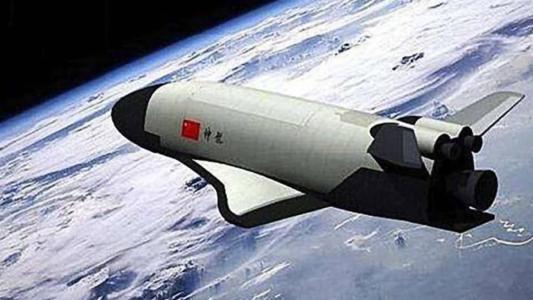 Perspectiva artística do avião espacial da China