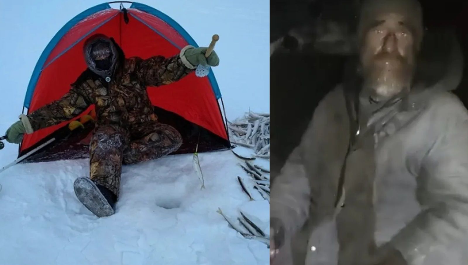 Pescador de 70 anos é resgatado após passar 6 meses perdido em área 'congelada'