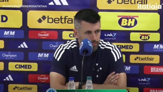 Pezzolano comentou sobre a partida contra o Pouso Alegre e o clássico na segunda (13)