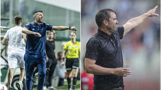 Pezzolano e Coudet buscam vitória inédita em clássicos no Brasil