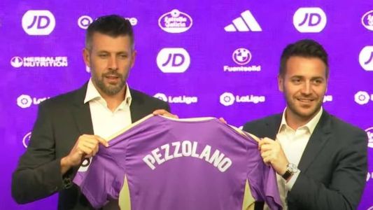 Pezzolano foi apresentado pelo Real Valladolid nesta quarta-feira (5)