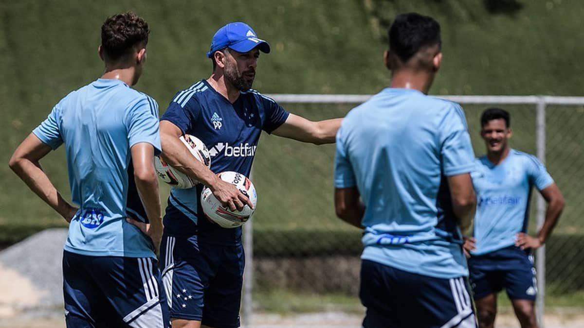 Cruzeiro: veja fotos do treino nesta terça-feira (28), na Toca da Raposa