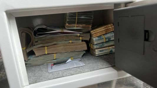 PF encontrou dinheiro em espécie, armas de fogo e munição