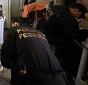 Polícia Federal deflgrando operação no Norte de Minas