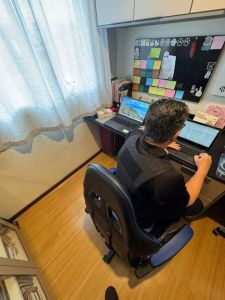 Agente da Polícia Federal durante a Operação Intolerans