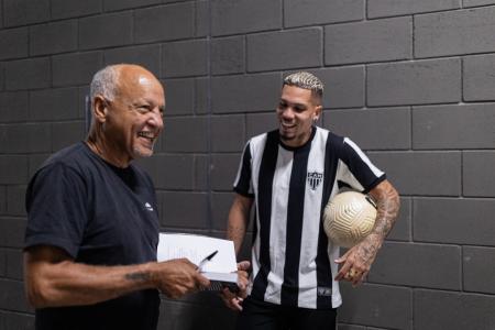 Reinaldo e Paulinho na Arena MRV