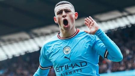 Phil Foden marcou um dos gols do City na vitória sobre o Newcastle
