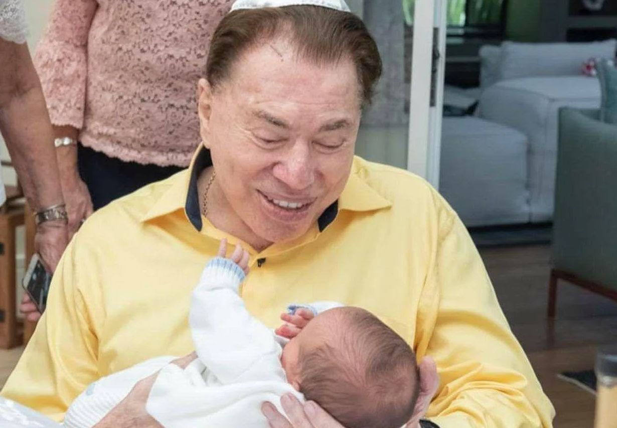 Silvio Santos deixou neto que é a 'cara' dele e herdou seu nome