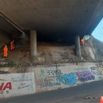 Bombeiros são acionados para retirar corpo debaixo de viaduto em BH