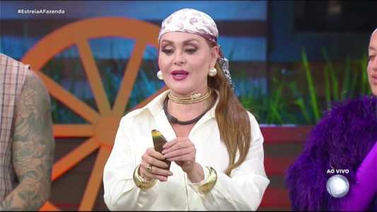 Gaby Spanic ganhou R$ 10 mil em dinâmica de A Fazenda 17