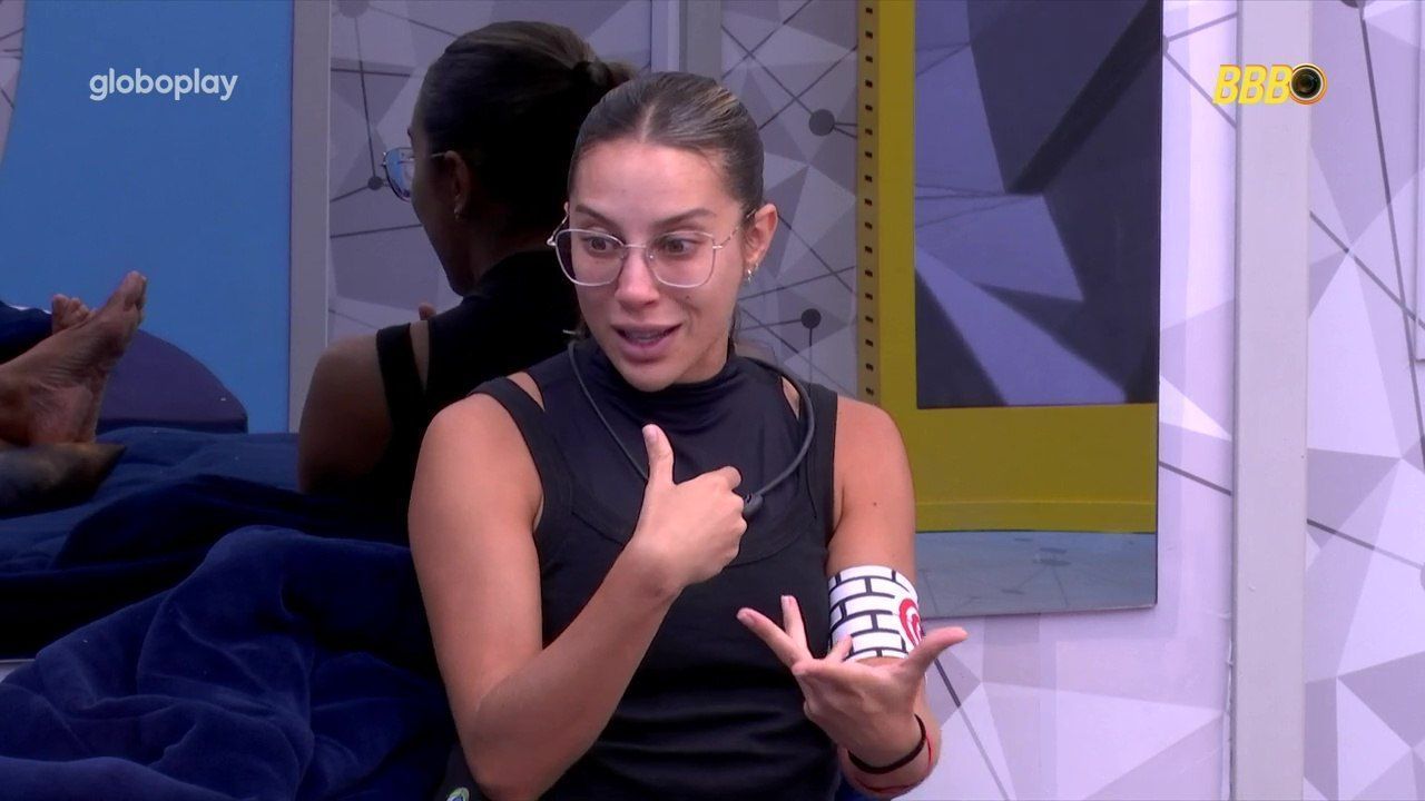 BBB 25: Renata se pronuncia após choro e desabafo de Gracyanne