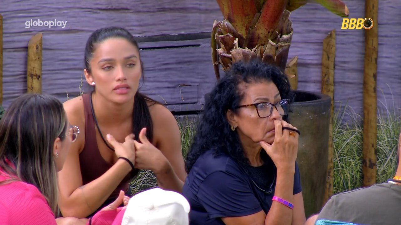 Eva e Renata fazem pedido a Maike para formar Paredão ideal no BBB 25