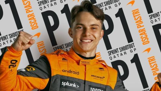 Piastri superou Verstappen e vai largar em 1º na corrida Sprint do Catar