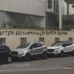 Traficantes picham muro de hospital negando vínculo com facções em BH: ‘Somos neutros’