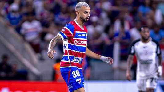 Volante Pierre em ação pelo Fortaleza na Série A do Campeonato Brasileiro