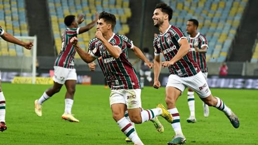 Pirani vibrou demais com o gol da virada do Fluminense sobre o Bahia