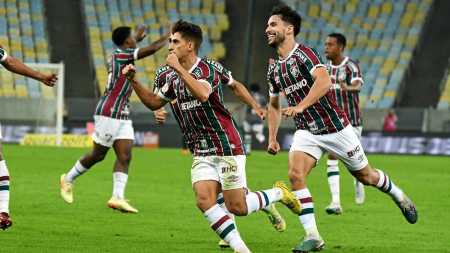 Pirani vibrou demais com o gol da virada do Fluminense sobre o Bahia