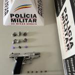 Polícia Militar apreende arma e drogas durante abordagem em Mariana