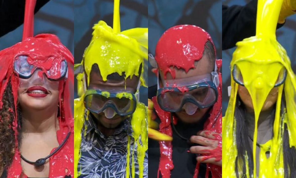 BBB 24: brothers ganham banho de tinta no Sincerão, veja como foi