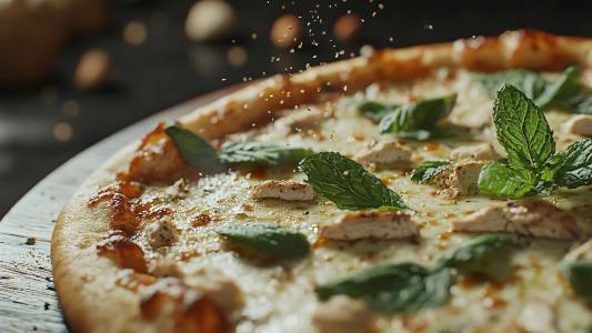 Pizza low carb saudável e saborosa