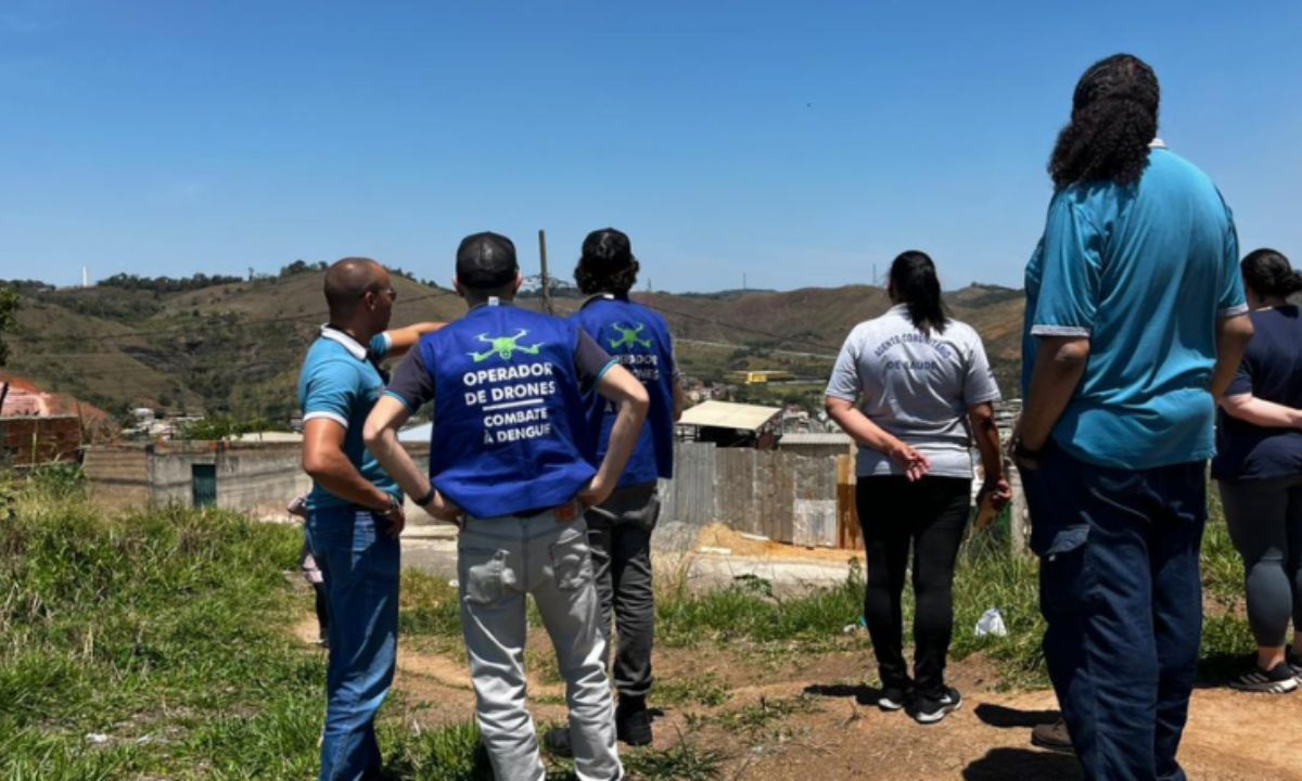 Drones realizam voos para identificação de focos do Aedes aegypti em Juiz de Fora