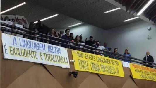 PL para barrar a linguagem neutra foi aprovado pelo Legislativo municipal em abril