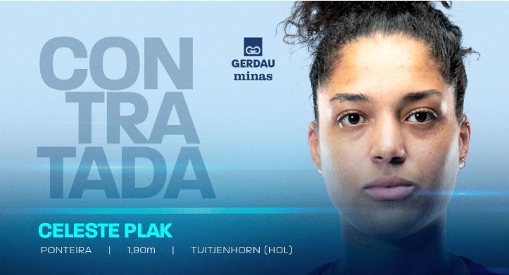 Gerdau Minas anuncia ponteira holandesa para Superliga 2024/2025
