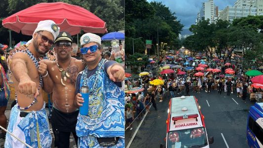 Banda Mole reúne foliões no hipercentro de Belo Horizonte