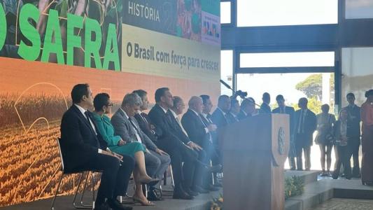 Plano Safra foi lançado em cerimônia nesta terça-feira (27; governo irá investir R$ 364,22 bilhões