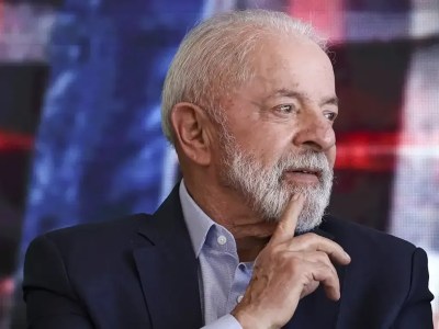 O presidente Luiz Inácio Lula da Silva durante o lançamento do Plano Safra