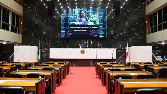 Plenário da Assembleia Legislativa de Minas Gerais