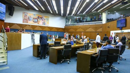Plenário da Câmara de Belo Horizonte nesta terça-feira (4)