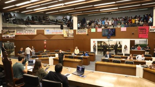 Plenário da Câmara de BH